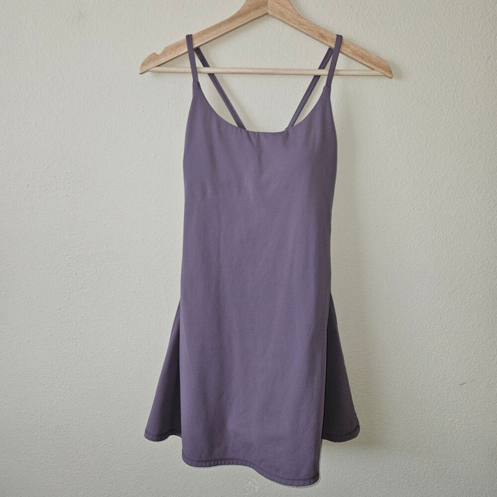 Athletic Dress With Shorts Lilac Small